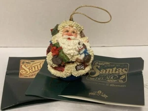 Roman - American Santas Through the Decades Ornament 1890 Roly Poly Santa - Bild 1 von 7