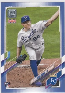 2021 Topps 70th UK KRIS BUBIC Blue Parallel #70 48/75 Royals Rookie - Bild 1 von 1