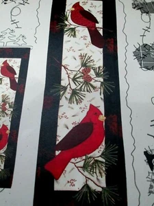 PATCH FÄHIGKEITEN Quiltmuster "CARDINALS" MONTHLY MINI # 11 - Bild 1 von 3