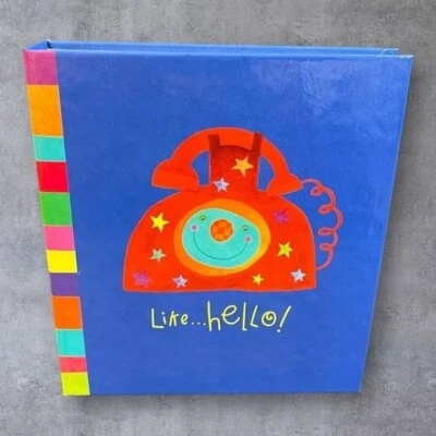 Hallmark "Like...Hello!" Fun Face Refillable Address Book - Image 1 of 4