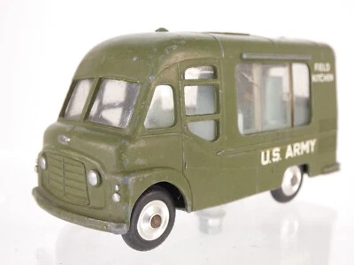 Corgi Smiths Karrier Van US Army Field Kitchen 359 Rare Collectible Toy Car - Image 1 of 4