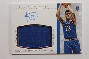 2015 Panini National Treasures College /99 Kelly Oubre Jr #362 Rookie Auto RC - Bild 1 von 4