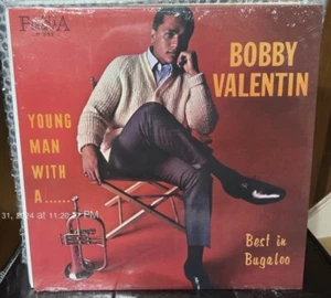 Sealed LP Record Vinyl Bobby Valentin Young man with a Best in Boogaloo Reissue - Picture 1 of 2