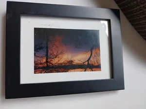 Marianne Larsen Edge Of Water At Sunset 8.5 X 6.5 Inches - Picture 1 of 4