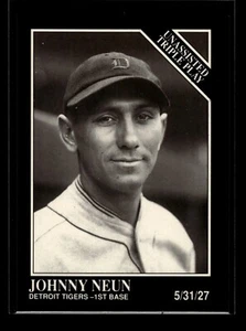 1991 The Sporting News Conlon Collection #204 Johnny Neun Triple P (NM)(BAS) - Picture 1 of 2