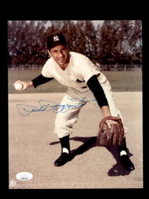 Phil Rizzuto JSA Certed Signed  8x10 Photo 2 Autograph Yankees - Image 1 of 3