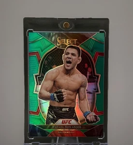 2023 Panini Select UFC Concourse Green Prizm /5 Rafael dos Anjos #61 - Picture 1 of 7