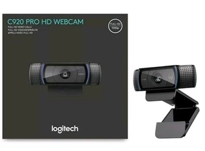 Nowa kamera internetowa LOGITECH C920 PRO Full HD, 1080p, WideScreen, Audio stereo, Dual Mics - Zdjęcie 1 z 21
