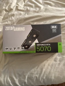 SOLO EN CAJA RTX 5070 Zotac Solid Geforce RTX 5070 edición OC 12 GB - Imagen 1 de 7