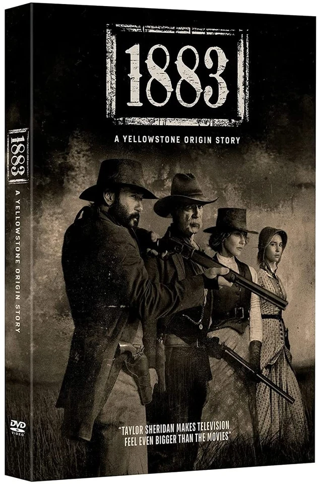 1883: A Yellowstone Origin Story (DVD, 2022, 4-Disc Set) Free Shipping New Foto 1 de 2
