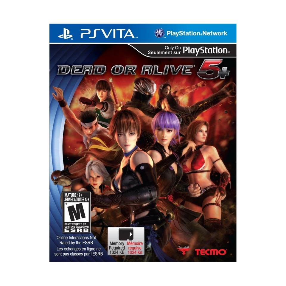 Игры Koei Tecmo PS Vita Dead or Alive 5 Plus почти как новые - Изображение 1 из 1