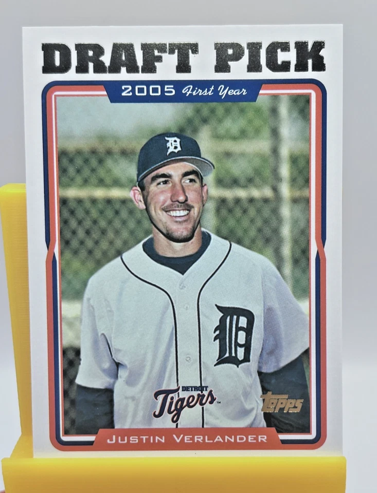 Topps 2005 - Selección del draft Justin Verlander #677 (RC) Foto 1 de 2