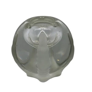 Frosted Glass Crystal Bird Claw/Talon & Orb Candle Votive High End Quality - Picture 1 of 10