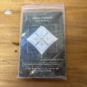 NUOVO kit ornamento cristalli di neve MARIE ANTOINETTE di Kreinik - Foto 1 di 4