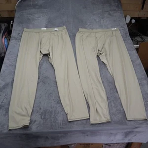 Pantalone Milliken Uomo XL Beige Casual Leggero Regolare Cassetti Freddo - Foto 1 di 24