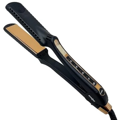 CROC Rose Gold Titanium Professional Flat Iron Hair Straightening, 1.5 Inch - Image 1 of 3