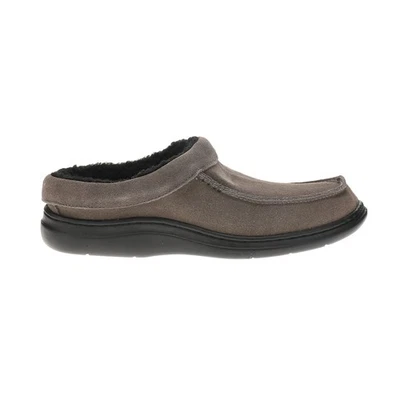 L.B. Evans Edmonton Scuff  Mens Grey Casual Slippers 7530LB - Image 1 of 4