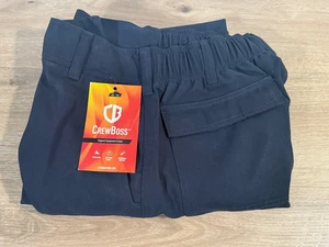 NEU MIT ETIKETT CREWBOSS LARGE x 28 HERREN DUAL KONFORM WILDLAND FR BRUSH HOSE MARINEBLAU SWP0119 - Bild 1 von 5