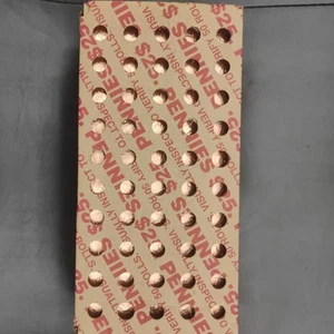 Uncirculated Pennies 50 Rolls of 2024 P Pennies, Sealed Bank Box. - Picture 1 of 2