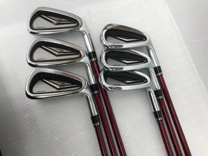 TaylorMade R9 MAX Iron Set 5-PW 6pcs Carbon Shaft Regular RH Japan Golf Club - Picture 1 of 11