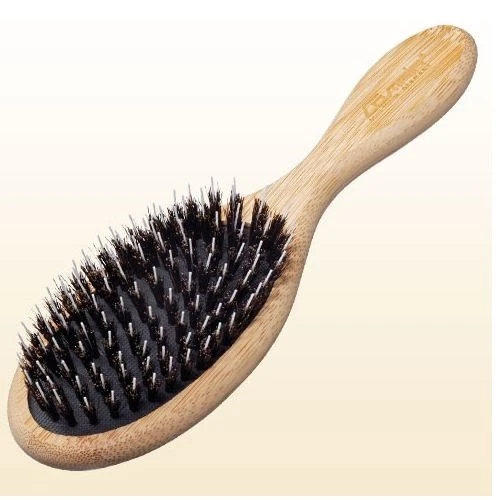 Cepillo de pelo Comair Bamboo-Line con cerdas de jabalí ovalado pequeño Foto 1 de 1