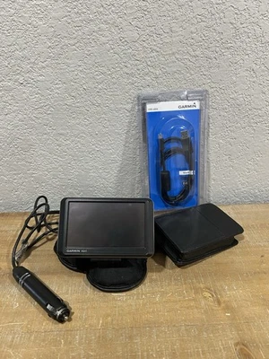 Garmin Nuvi 205W GPS Bundle with Car Power Cable Tested and Working  - Image 1 of 4