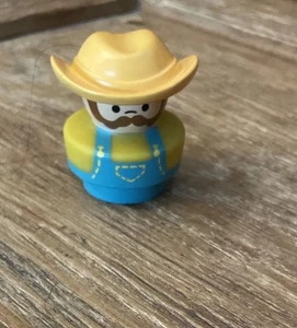 Fisher Price Chunky Little People Farmer 1995 de colección - Imagen 1 de 5