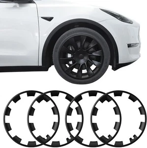 4x Wheel Rim Protector 20 Inches ABS Wheel Protector for 2017-2024 Tesla Model Y - Picture 1 of 9