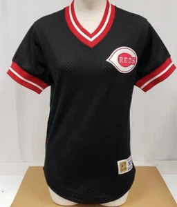 Brand New Men's Mitchell & Ness MLB Cincinnati Reds Shirt Jersey- XS - Picture 1 of 5