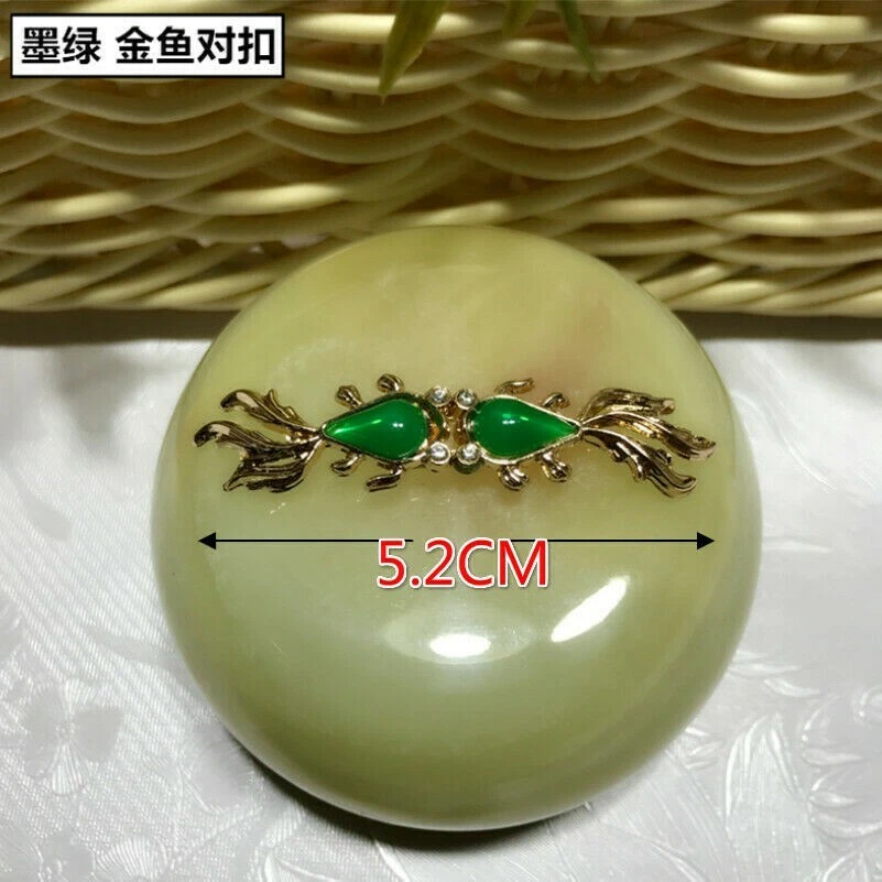 1 Pair Small Clasp Buckle Goldfish Shape Metal Button Closure Sewing Chic Retro - Image 1 of 4