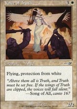 MTG magic cards 2x x2 Light Play, English Voice of Truth Nemesis