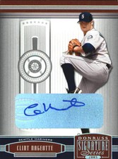 2005 (MARINERS) Donruss Signature Autograph Silver #121 Clint Nageotte T5 /1200