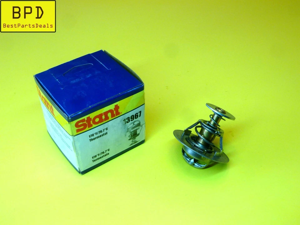 Engine Coolant Thermostat For 89-15 INFINITI ISUZU NISSAN 170 F STANT 13967 - Image 1 of 3