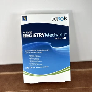 PC Tools, Registry Mechanic, Version 9.0, Windows 7, NEW - Picture 1 of 6