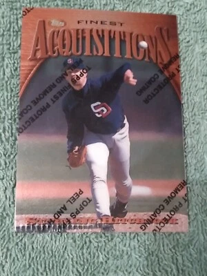 1997 Topps Finest #239 San Diego Padres Pitcher Sterling Hitchcock - Image 1 of 2