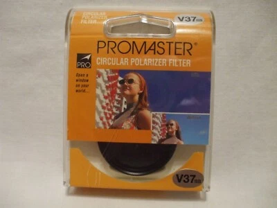 PROMASTER V37mm CRL-PL Circular Polarized Filter Lens for Sony Canon Nikon - Image 1 of 4