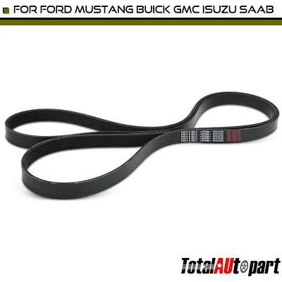 Cinturón serpentino 90,31 pulgadas para Chevrolet GP3500 Astro Buick Allure GMC G2500 Mazda Foto 1 de 4