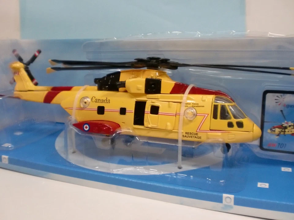 NEW RAY - ELICOTTERO AW 101 RESCUE CANADA - SKY PILOT 1/72  METAL - Immagine 1 di 2