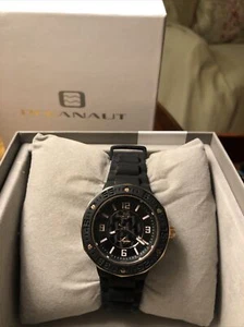Oceanaut Acqua 40mm Quarzuhr Schwarz Kautschuk Unisex - Bild 1 von 7