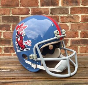 Archie Manning Vintage Ole Miss Rebels MacGregor 100 MH Football Helmet Rare