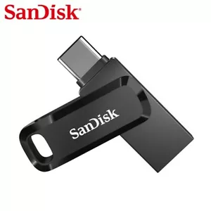 SanDisk 32GB 64GB 128GB 256GB 512GB Dual Drive Go Chiavette USB 3.2 TYPE-C IT - Picture 1 of 12