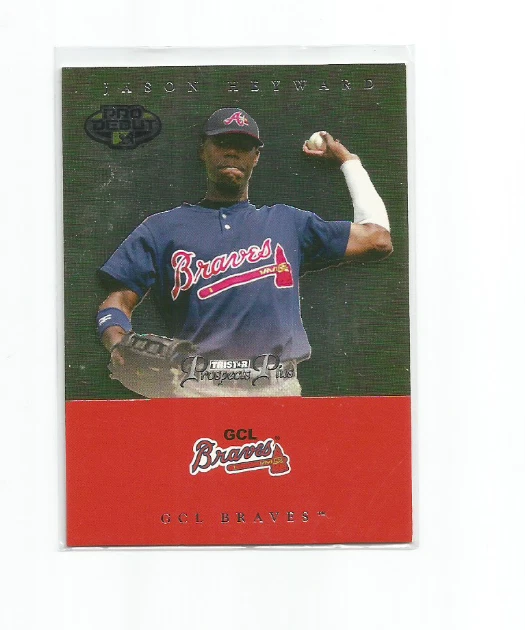 JASON HEYWARD (Atlanta) 2007 TRI-STAR PROSPECTS PLUS CARD #11 - Image 1 of 1