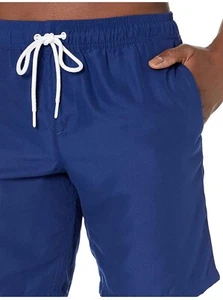  Herren Schnelltrocknend 9" Badehose, Blau X-Large - NEU Neu mit Etikett - Bild 1 von 3