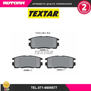 2449801 Kit De Pastillas De Freno, Freno De Disco Trasero (MARCA TEXTAR) - Imagen 1 de 1