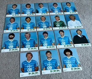 18 1985-85 FC Bayer Uerdingen of Germany Player & Staff Promo Cards by Borgmann - Bild 1 von 4