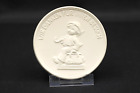 Goebel Hummel Porzellan Medaille Münze Weiß Wir Danken Für Ihren Besuch