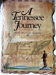 A Tennessee Journey  RARE Bicentennial history magazine from Tennessean 1996 - Bild 1 von 9