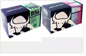 BULL BRAND MENTHOL & BLUE ICE Kapseln Slim Filter 160 bis 1600 Spitzen - Bild 1 von 13