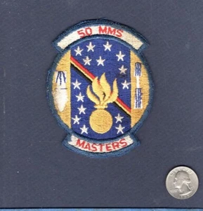 50th MMS MUNITIONS MAINTENANCE SQUADRON USAF Patch - Picture 1 of 1