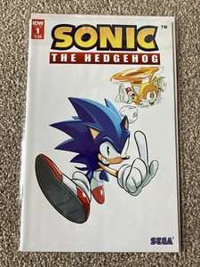 IDW Sonic the Hedgehog #1 (Second Printing Cover) [2018] NEW condition - Foto 1 di 1